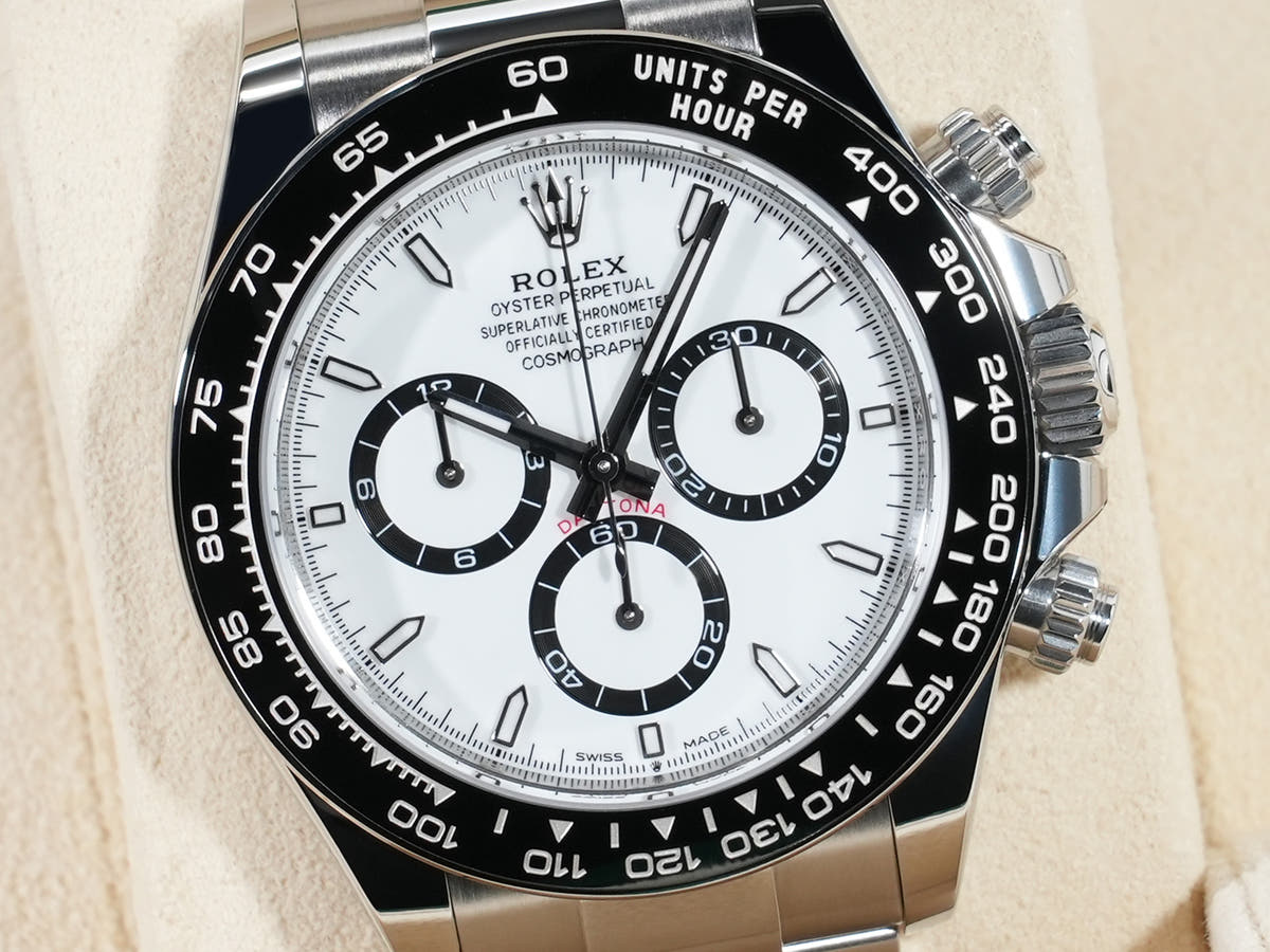 ロレックス デイトナ Ref.126500LN SS ホワイト文字盤 未使用 wuhitx38