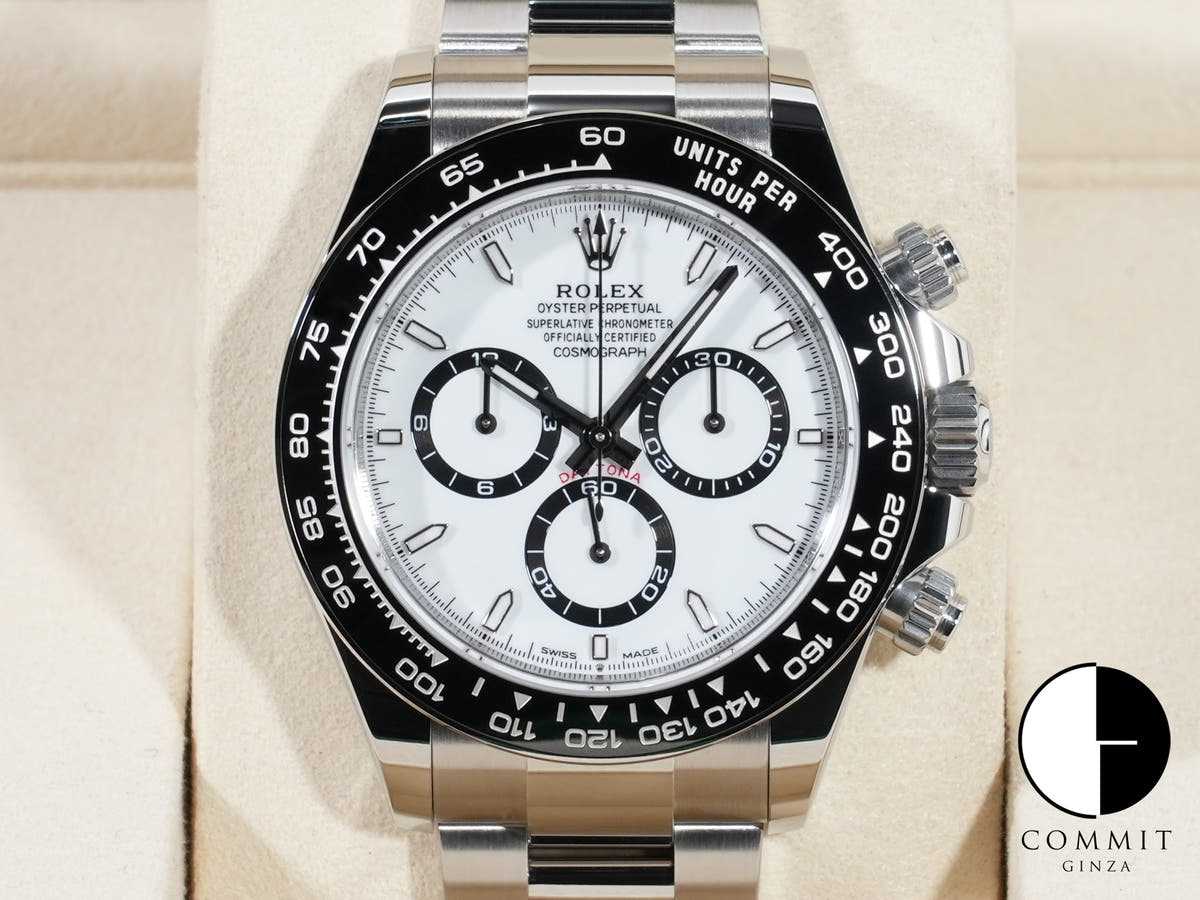 ロレックス デイトナ Ref.126500LN SS ホワイト文字盤 未使用 iaafueke