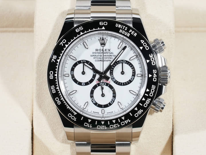 ロレックス デイトナ Ref.126500LN ステンレススチール ホワイト文字盤