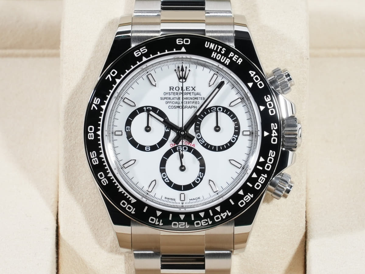 ロレックス デイトナ Ref.126500LN SS ホワイト文字盤 未使用 iaafueke