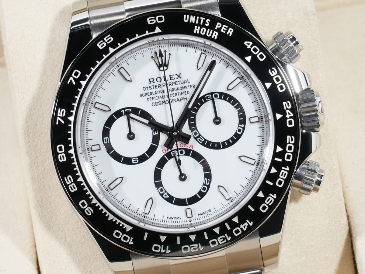 ロレックス デイトナ Ref.126500LN SS ホワイト文字盤 未使用 iaafueke