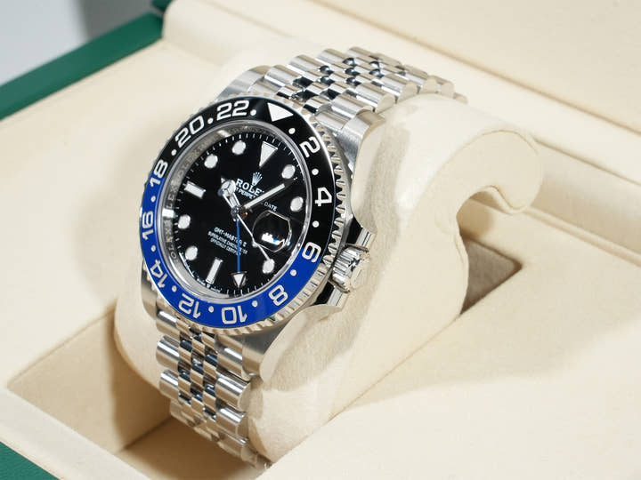 ロレックス GMTマスターII Ref.126710BLNR ステンレススチール ブラック文字盤 ジュビリーブレスレット