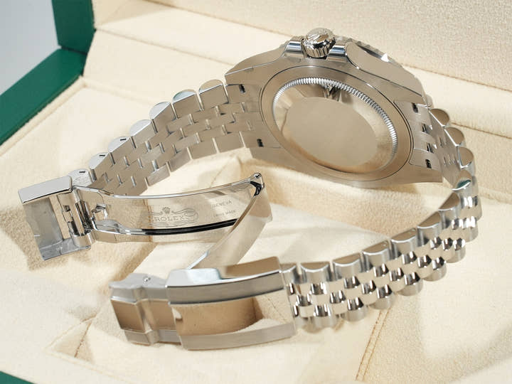 ロレックス GMTマスターII Ref.126710GRNR ステンレススチール ブラック文字盤 ジュビリーブレスレット