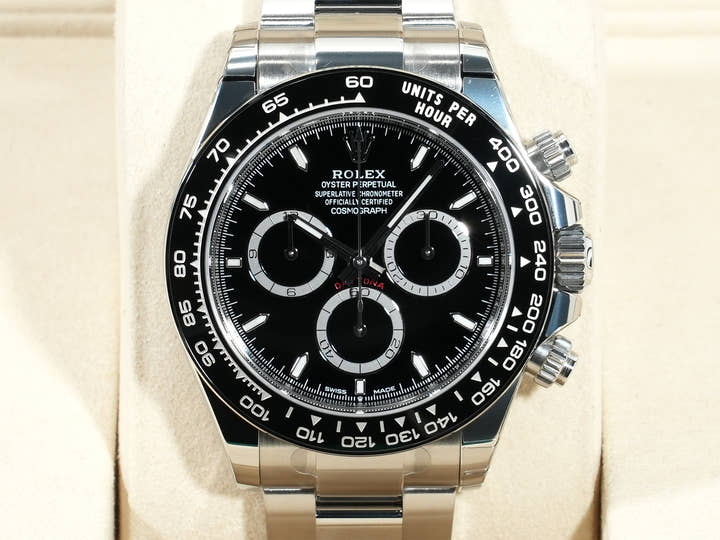 ロレックス デイトナ Ref.126500LN ステンレススチール ブラック文字盤