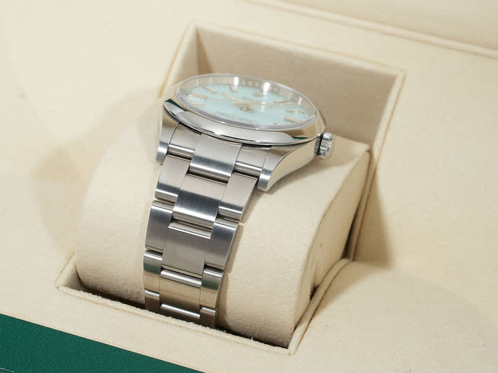 ロレックス オイスターパーペチュアル36 Ref.126000 ステンレススチール ターコイズ文字盤