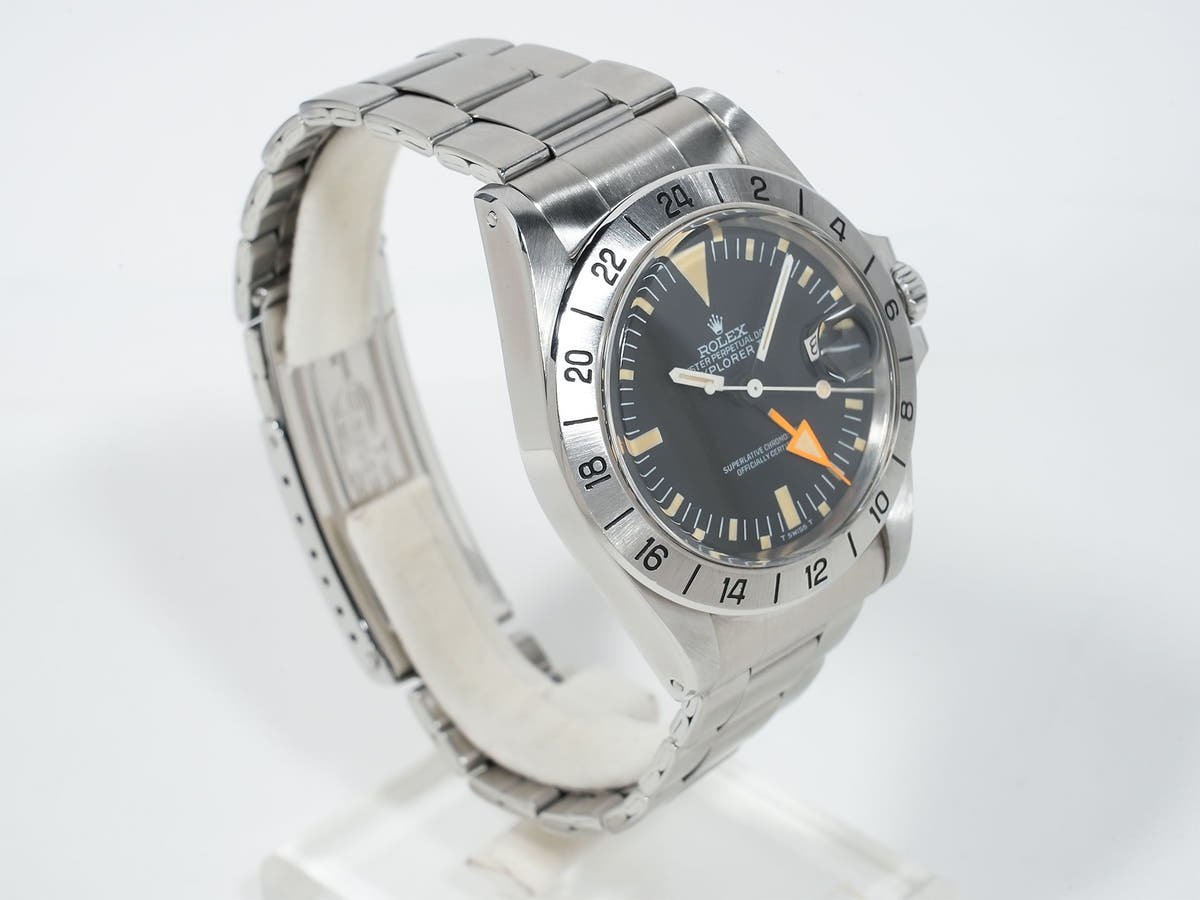 ロレックス エクスプローラーII Ref.1655 SS ブラック文字盤 中古 dcyjyp6s