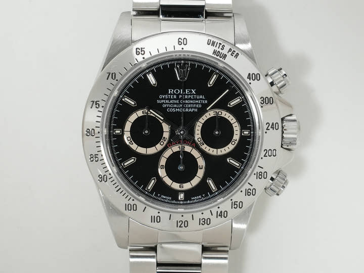 ロレックス デイトナ エルプリメロ Ref.16520 ステンレススチール ブラック文字盤