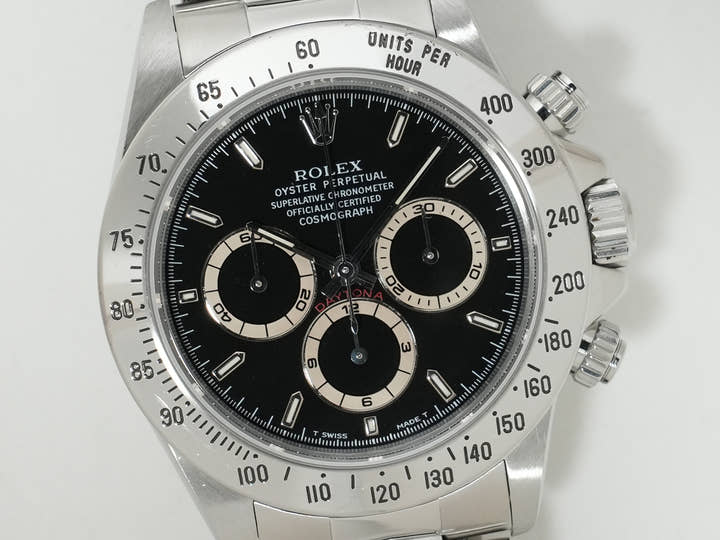 ロレックス デイトナ エルプリメロ Ref.16520 ステンレススチール ブラック文字盤