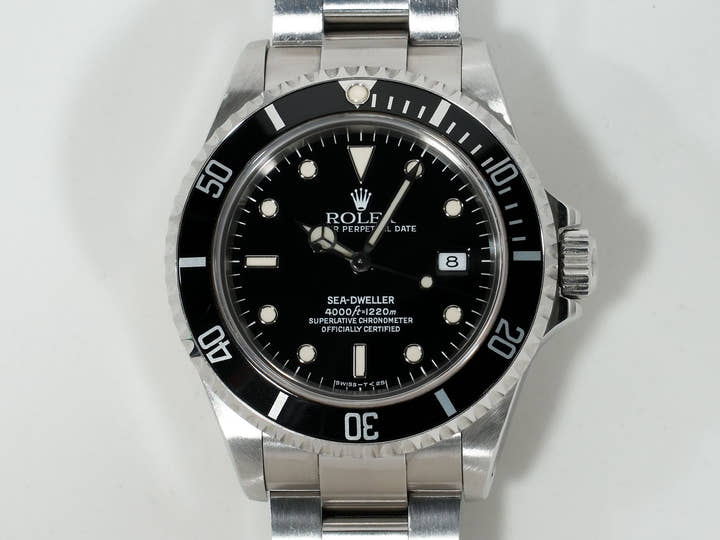 ロレックス シードゥエラー Ref.16600 ステンレススチール ブラック文字盤