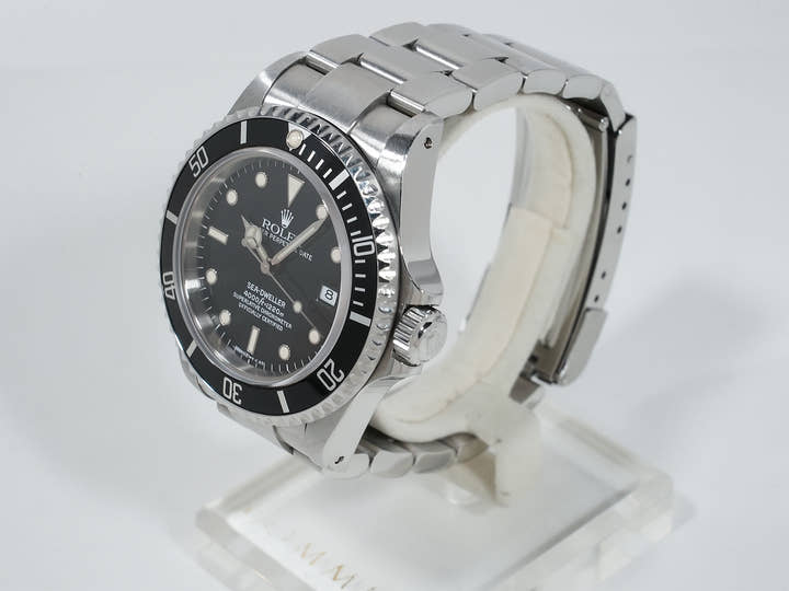 ロレックス シードゥエラー Ref.16600 ステンレススチール ブラック文字盤