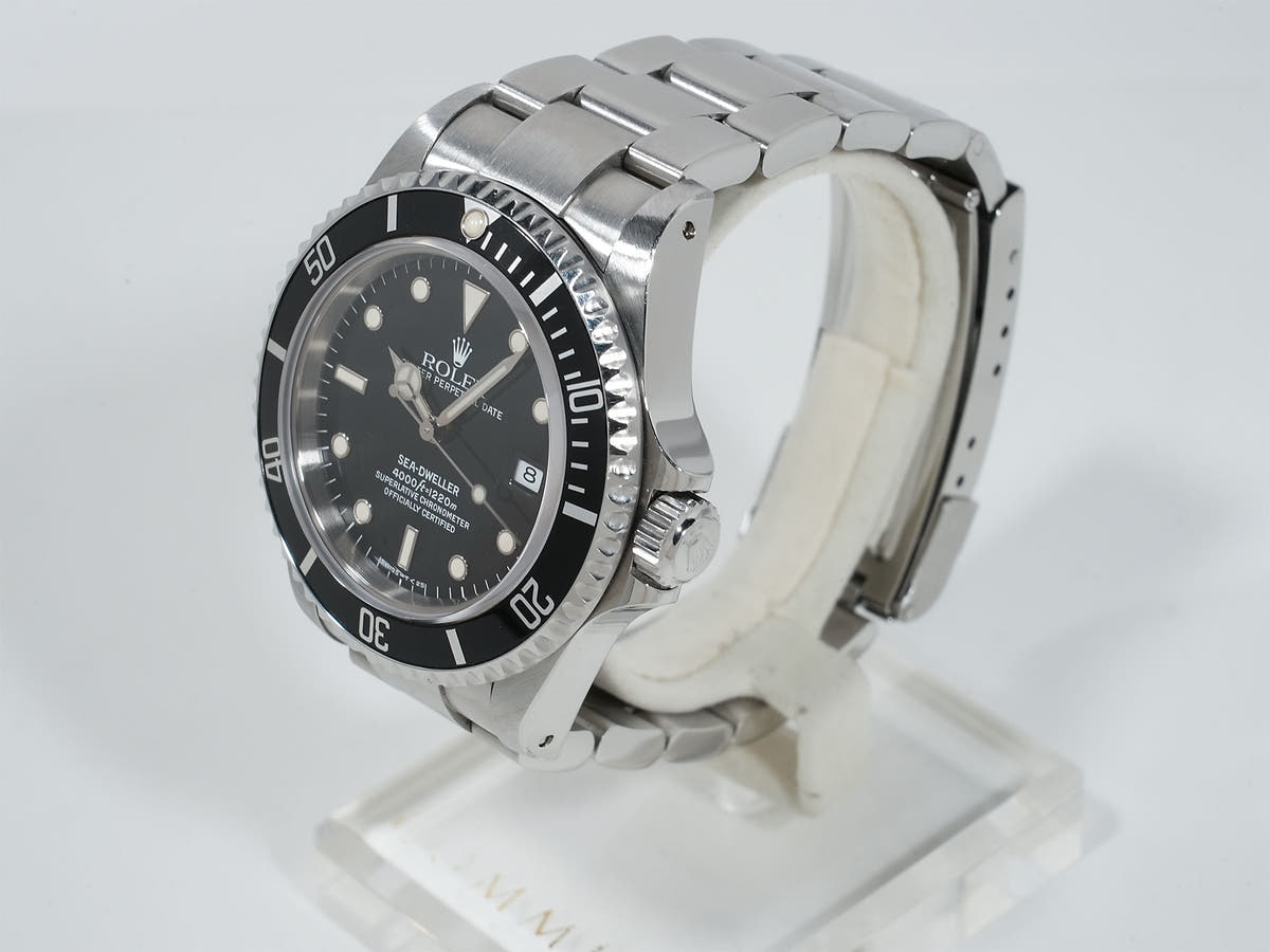 ロレックス シードゥエラー Ref.16600 SS ブラック文字盤 中古 bg7t6wst