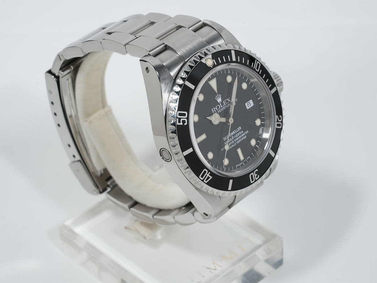 ロレックス シードゥエラー Ref.16600 SS ブラック文字盤 中古 bg7t6wst