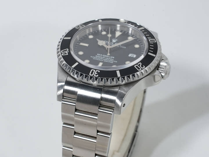 ロレックス シードゥエラー Ref.16600 ステンレススチール ブラック文字盤