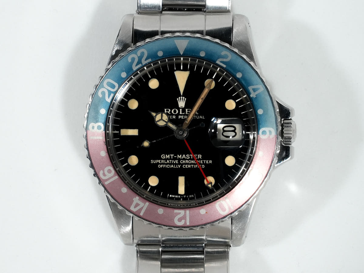 ロレックス GMTマスター Ref.1675M SS ブラック文字盤 中古 4g3spmt2
