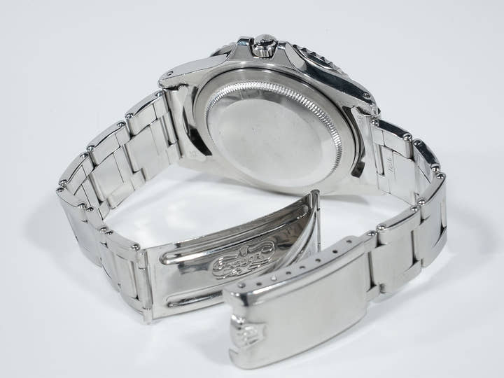 ロレックス GMTマスター Ref.1675M ステンレススチール ブラック文字盤 中古 4g3spmt2 オイスターブレスレット