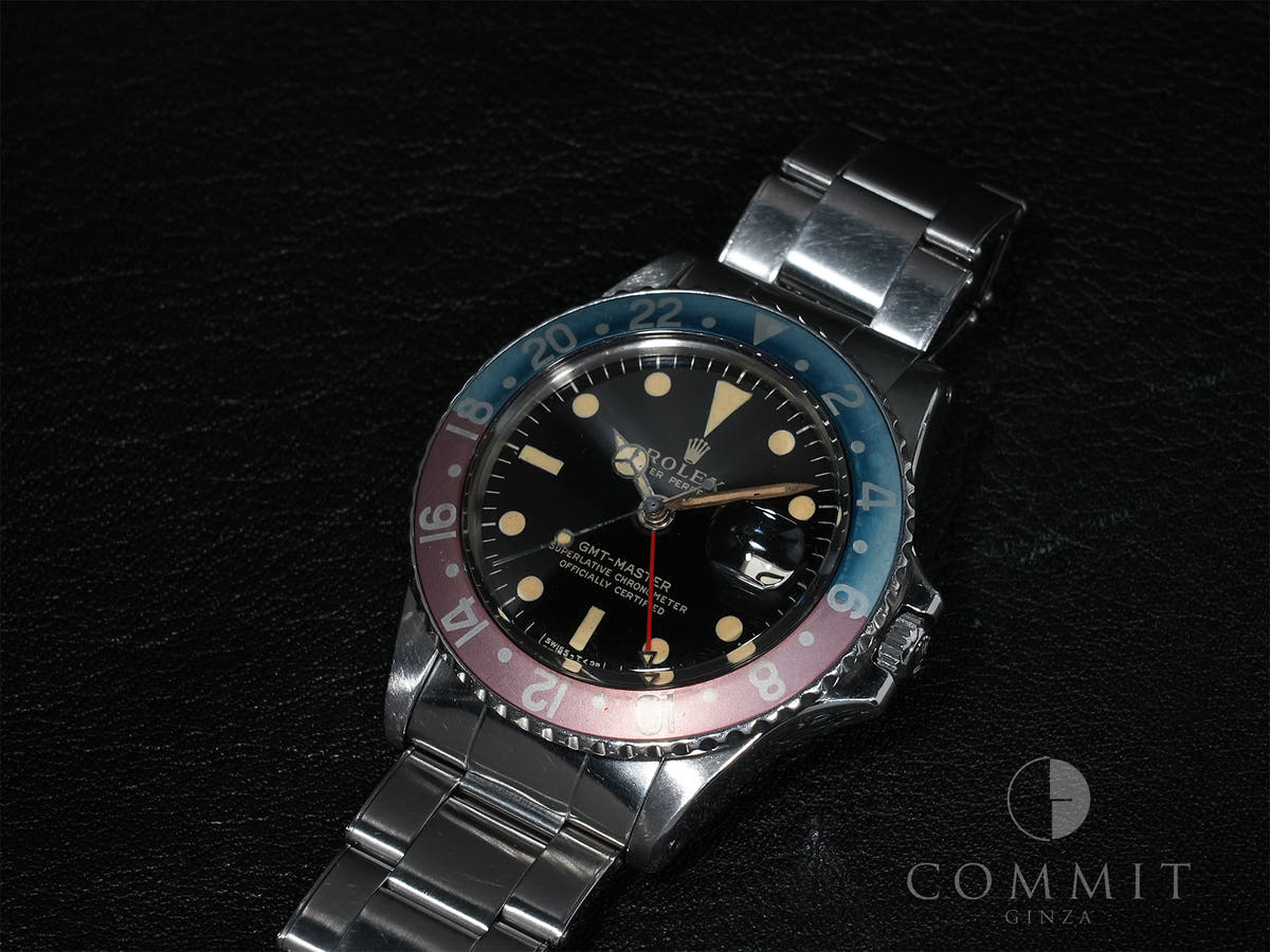 ロレックス GMTマスター Ref.1675M SS ブラック文字盤 中古 4g3spmt2