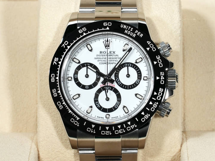 ロレックス デイトナ Ref.116500LN ステンレススチール ホワイト文字盤