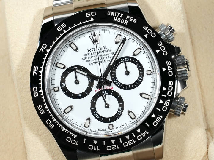 ロレックス デイトナ Ref.116500LN ステンレススチール ホワイト文字盤