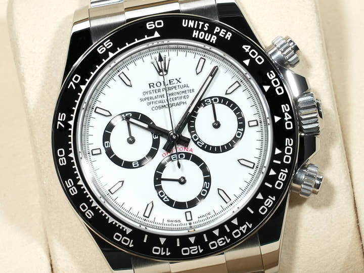 ロレックス デイトナ Ref.126500LN ステンレススチール ホワイト文字盤