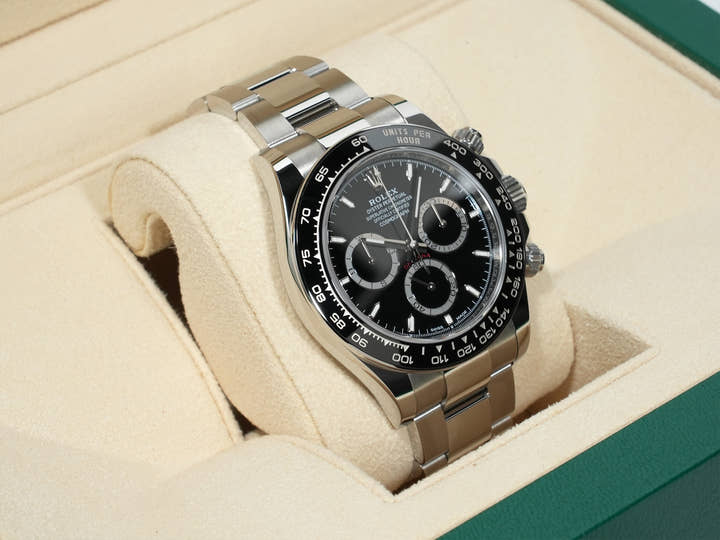 Rolex Daytona Ref.126500LN SS Black Dial Good Condition Pre-Owned qvmcikxb