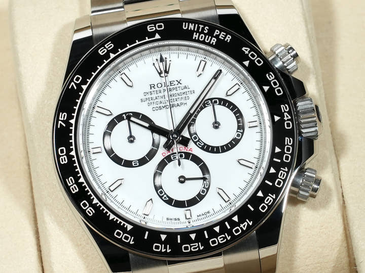 ロレックス デイトナ Ref.126500LN ステンレススチール ホワイト文字盤