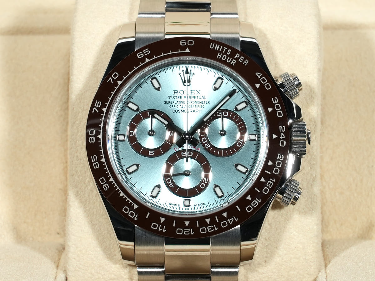 ロレックス デイトナ Ref.116506 PT アイスブルー文字盤 中古 c7axkgxm