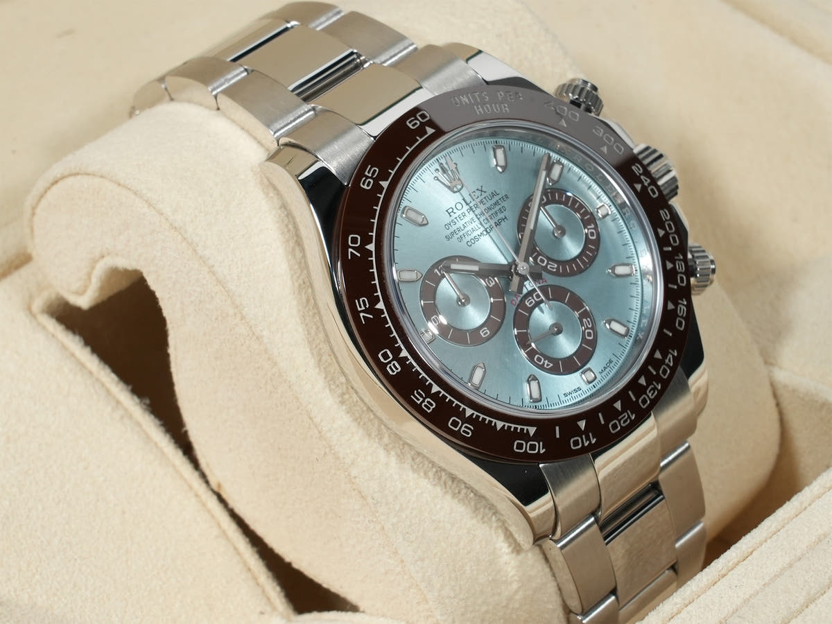 ロレックス デイトナ Ref.116506 PT アイスブルー文字盤 中古 c7axkgxm