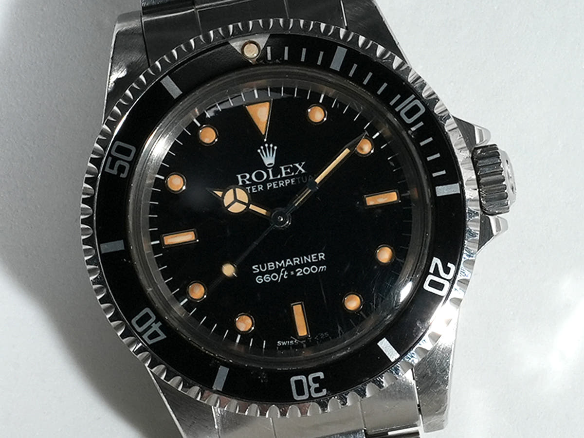 ロレックス サブマリーナー Ref.5513 SS ブラック文字盤 中古 per7b978