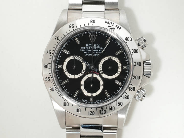 ロレックス デイトナ エルプリメロ Ref.16520 ステンレススチール ブラック文字盤