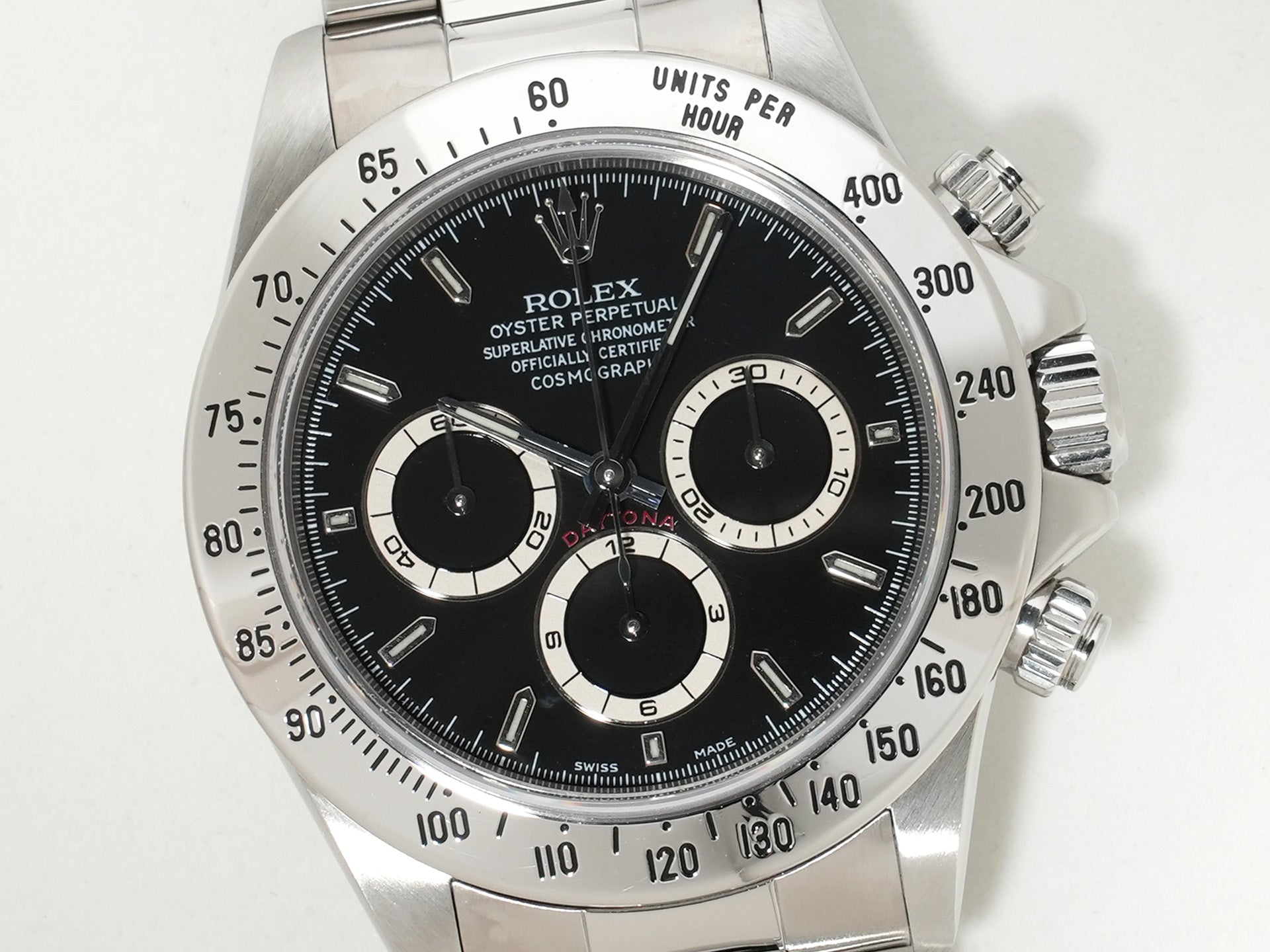 ロレックス デイトナ エルプリメロ Ref.16520 SS ブラック文字盤 中古 hkihui4n