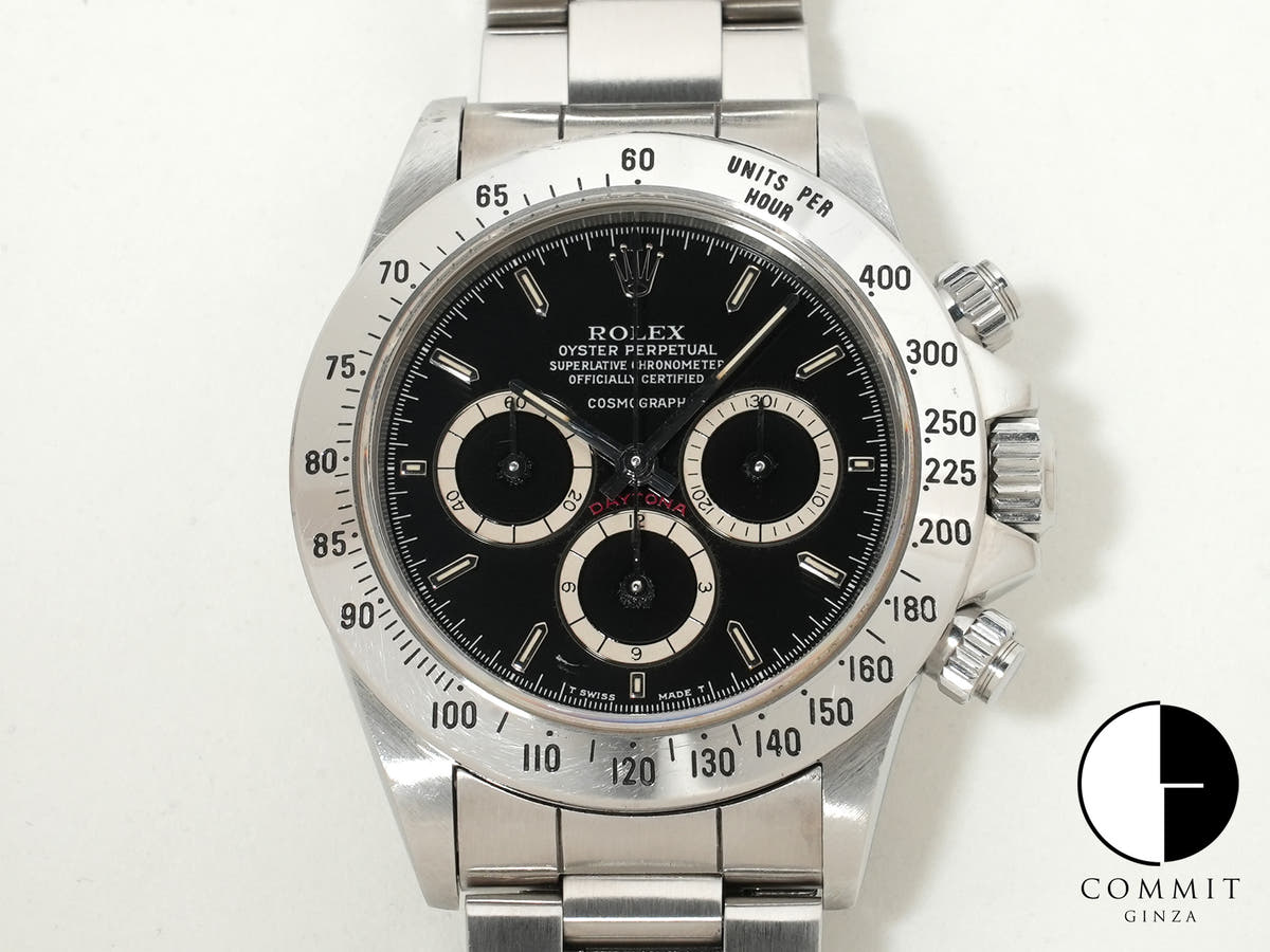 ロレックス デイトナ エルプリメロ Ref.16520 SS ブラック文字盤 中古 m945wpta