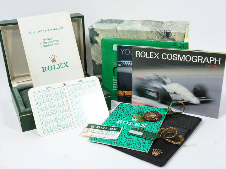 ロレックス デイトナ エルプリメロ Ref.16520 ステンレススチール ブラック文字盤