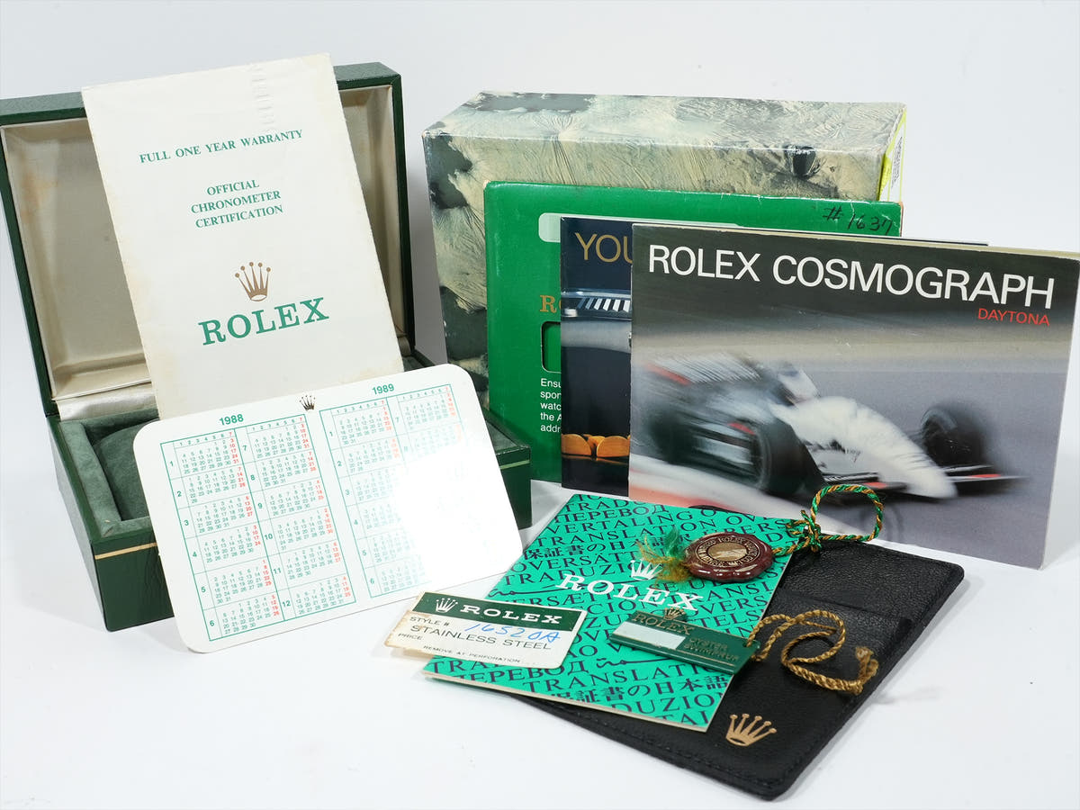 ロレックス デイトナ エルプリメロ Ref.16520 SS ブラック文字盤 中古 m945wpta