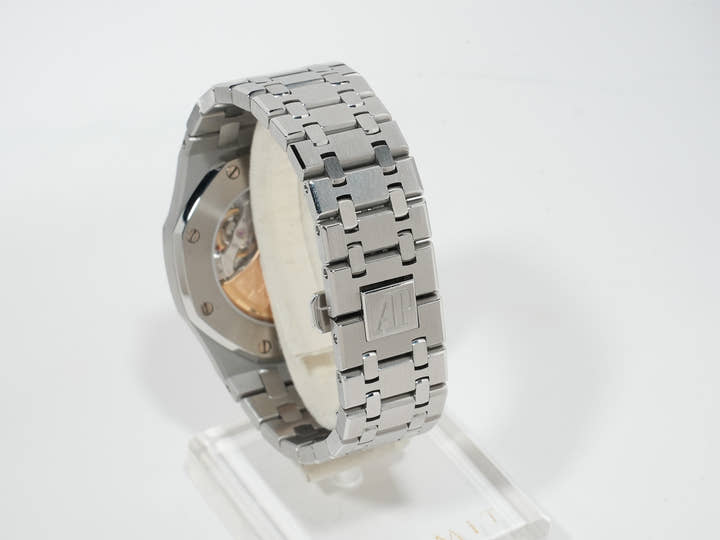 Audemars Piguet Royal Oak Ref.15300ST.OO.1220ST.03 SS Black Dial Used asznmwt3