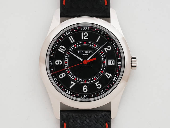パテックフィリップ カラトラバ Ref.6007G-010 ホワイトゴールド エボニーブラック文字盤