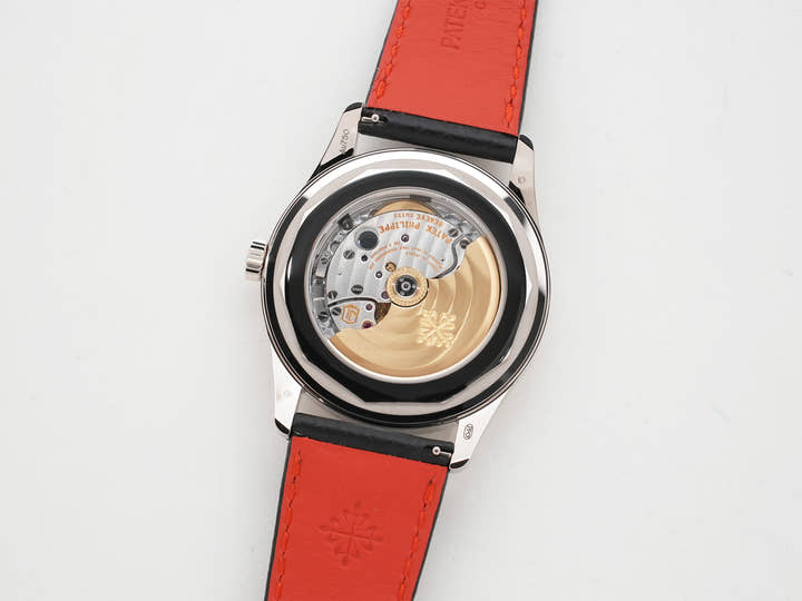 パテックフィリップ カラトラバ Ref.6007G-010 ホワイトゴールド エボニーブラック文字盤