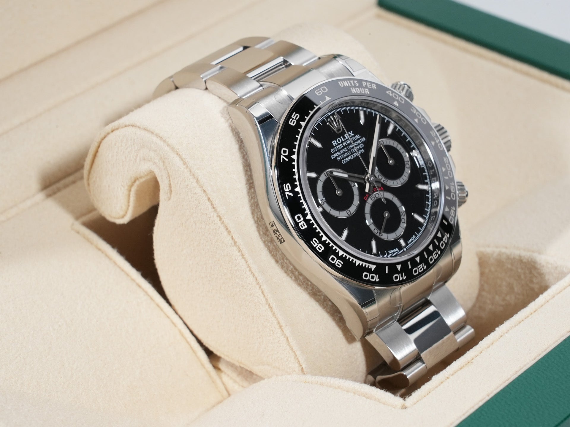 ロレックス デイトナ Ref.126500LN ステンレススチール ブラック文字盤