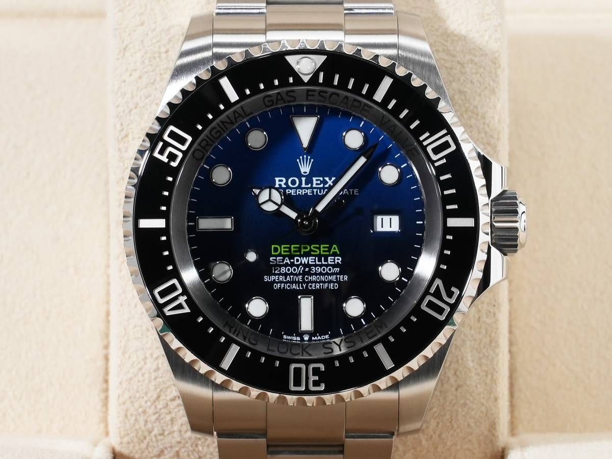 ロレックス シードゥエラー ディープシー Ref.126660 SS D-BLUE文字盤 美品 uyz5oqhp