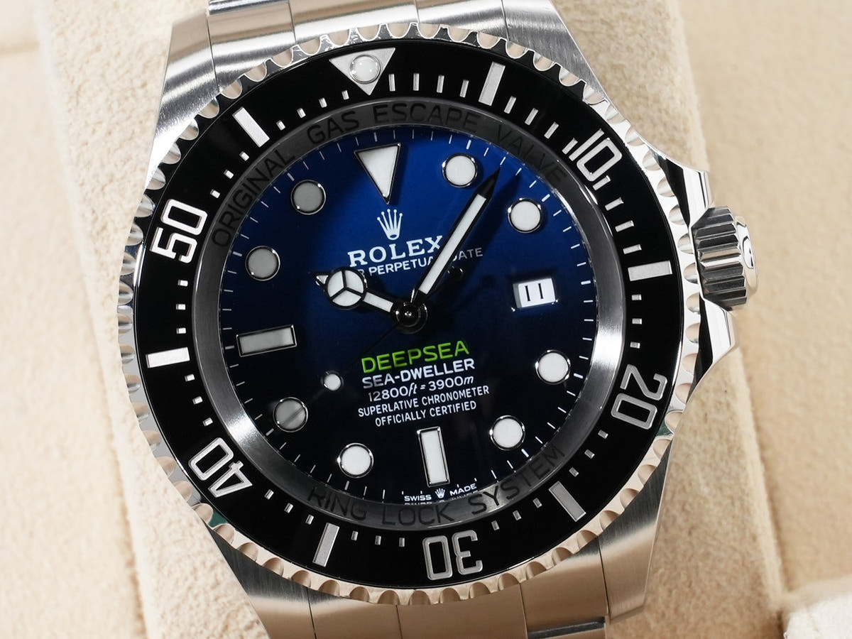 ロレックス シードゥエラー ディープシー Ref.126660 SS D-BLUE文字盤 美品 uyz5oqhp