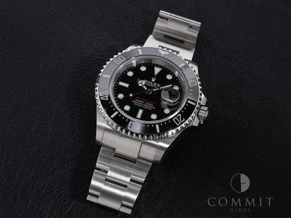 ロレックス シードゥエラー Ref.126600 SS ブラック文字盤 美品 rexy85du