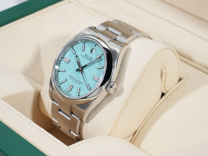 Rolex Oyster Perpetual 36 Ref.126000 SS Turquoise Dial Used svxkvfvn