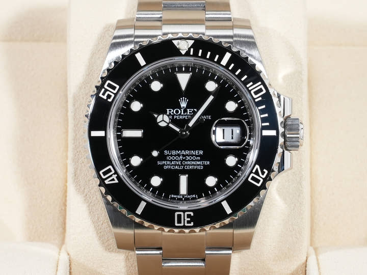 ロレックス サブマリーナー デイト Ref.116610LN ステンレススチール ブラック文字盤