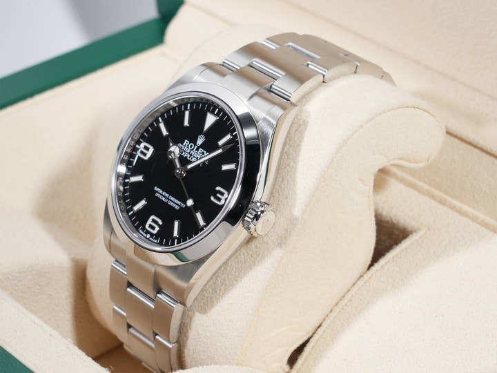 ロレックス エクスプローラー40 Ref.224270 ステンレススチール ブラック文字盤