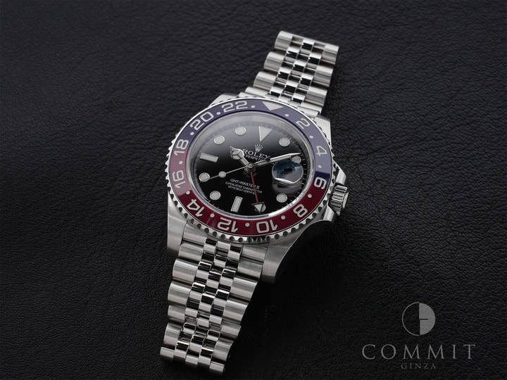 ロレックス GMTマスターII Ref.126710BLRO ステンレススチール ブラック文字盤 ジュビリーブレスレット