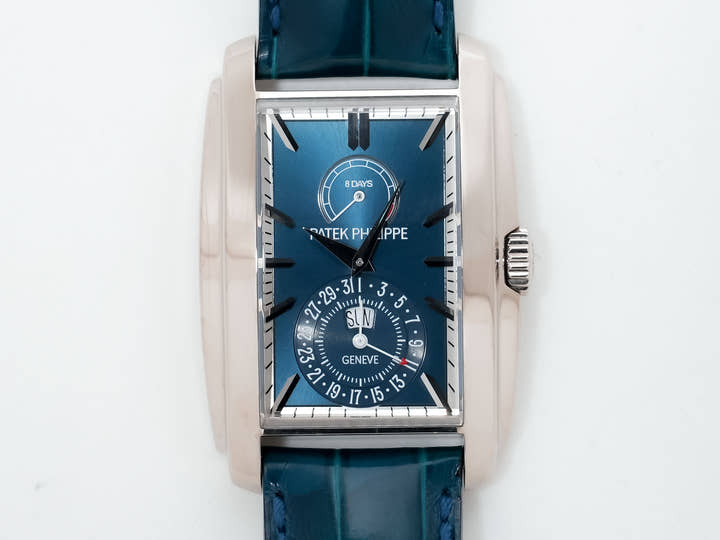 パテックフィリップ ゴンドーロ 8DAYS Ref.5200G-001 ホワイトゴールド ブルー文字盤