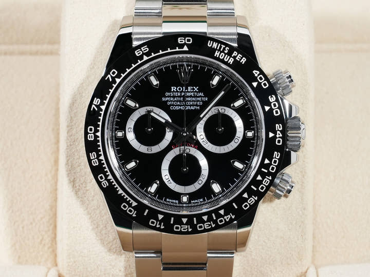 ロレックス デイトナ Ref.116500LN ステンレススチール ブラック文字盤