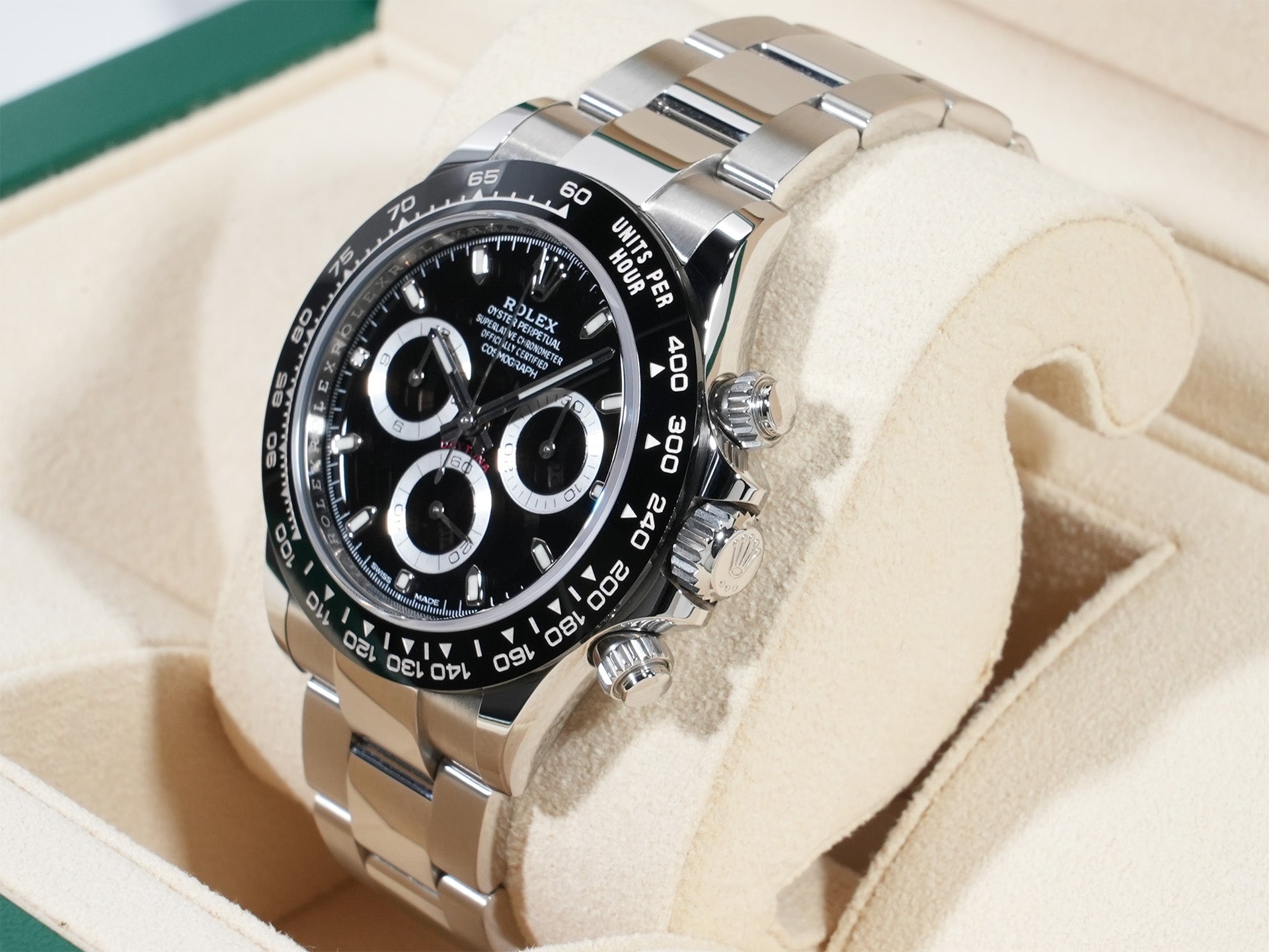 ロレックス デイトナ Ref.116500LN ステンレススチール ブラック文字盤
