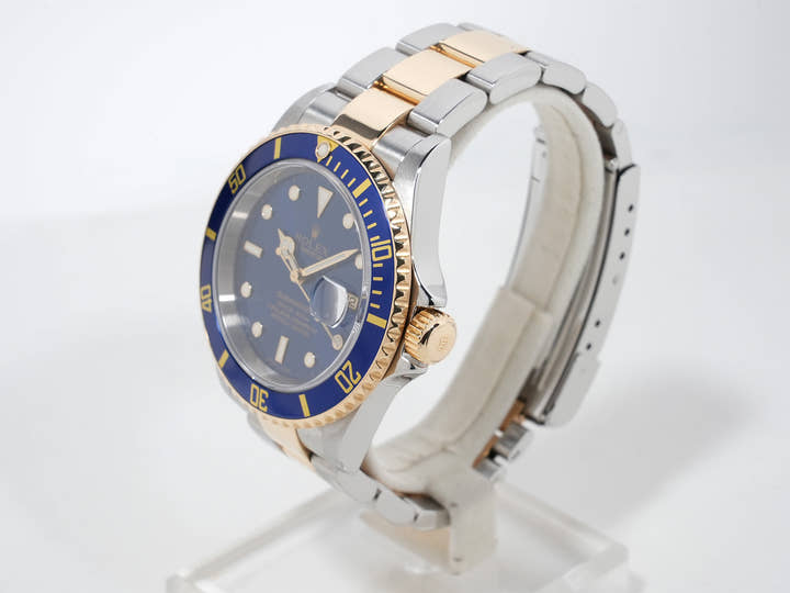 Rolex Submariner Date Ref.16613 SS/YG Blue Dial Used wedf3sfb