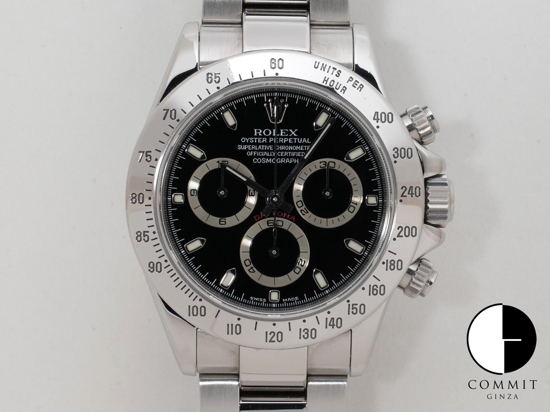 ロレックス デイトナ Ref.116520 SS ブラック文字盤 中古 3xmtv7b2