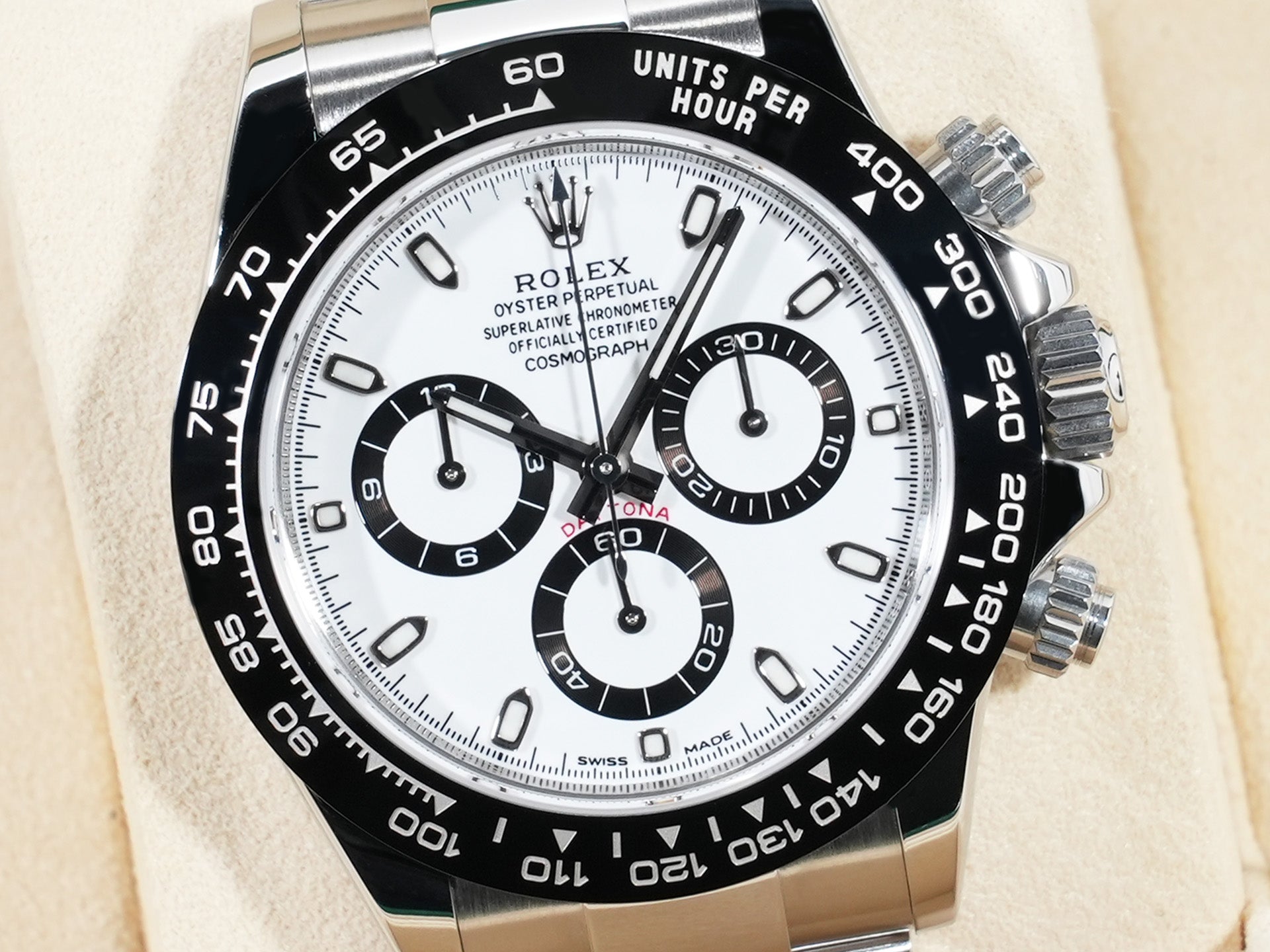 ロレックス デイトナ Ref.116500LN SS ホワイト文字盤 中古 zxsercqc